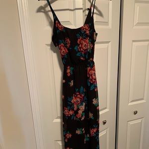 Floral Print Maxi Dress